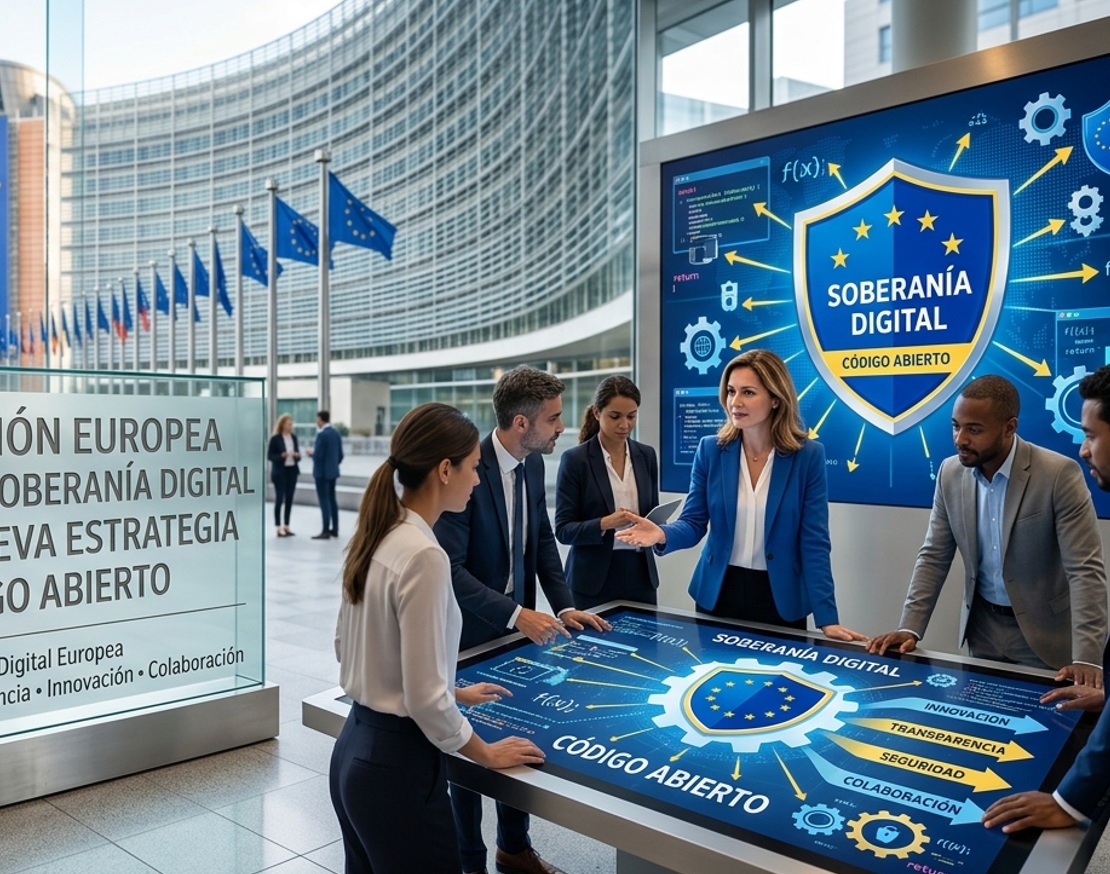 Comisión Europea impulsa soberanía digital con estrategia de código abierto